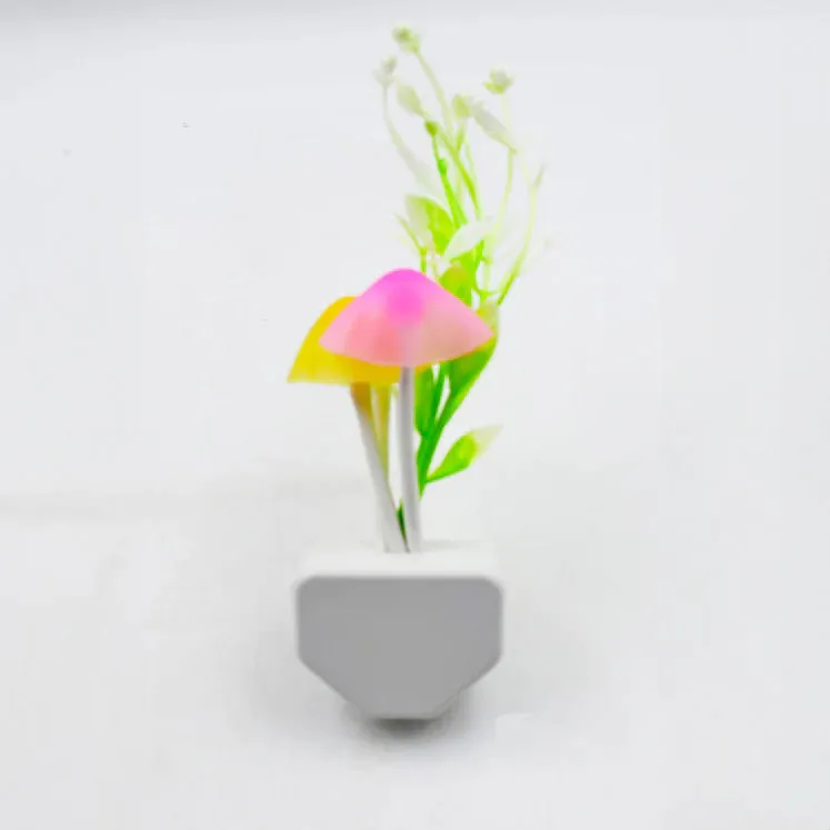 0239A FANCY COLOR CHANGING LED MUSHROOM NIGHT LIGHT KIDS BEAUTIFUL COLOR LED ILLUMINATION AUTOMATIC ON/OFF LIGHT SENSOR NIGHT LAMP