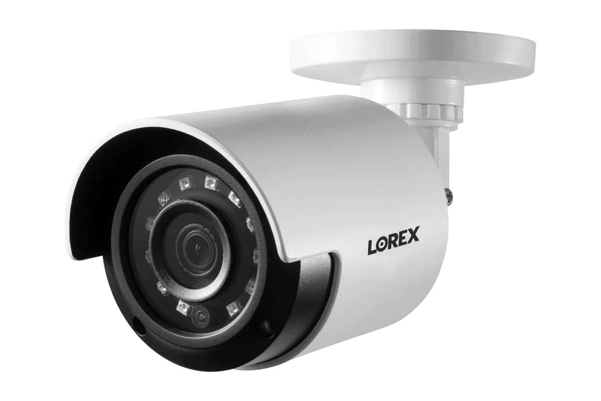 1080p HD 8-Channel Security System with eight 1080p HD Weatherproof Bullet Security Camera and Advanced Motion Detection