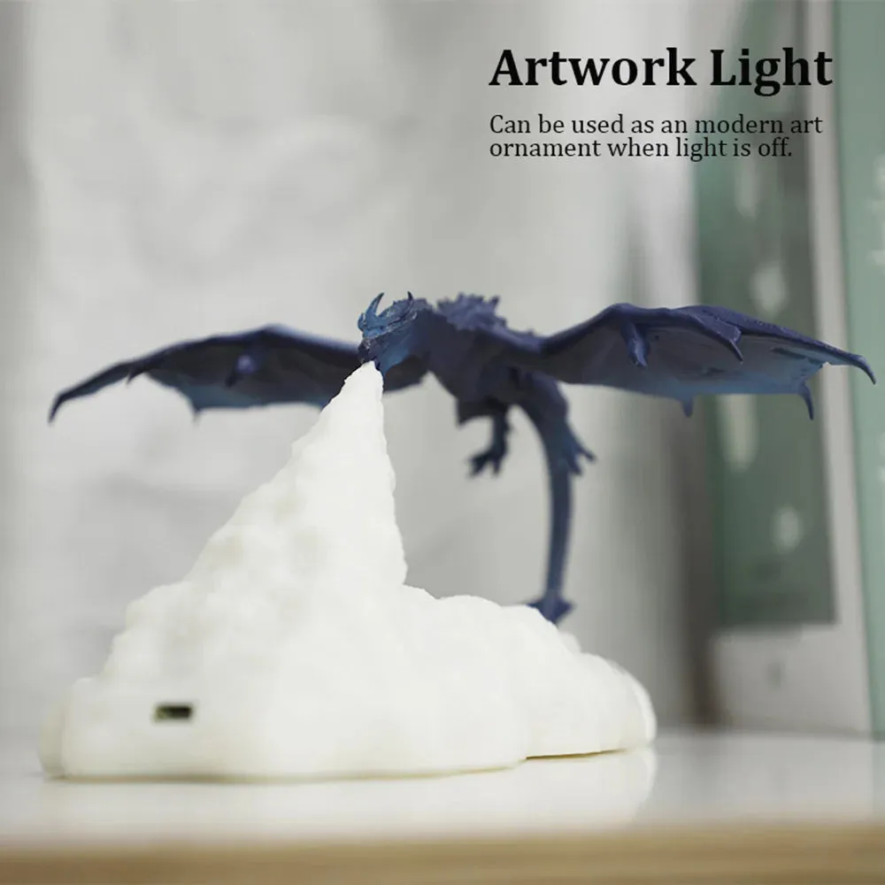 3D LED Dragon Shaped USB Night Light