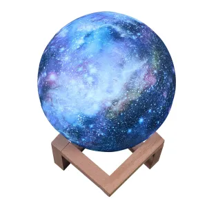 3D Moon Light Children's Gift Creative Table Lamp Painted Starry Sky Led Small Night Lamp