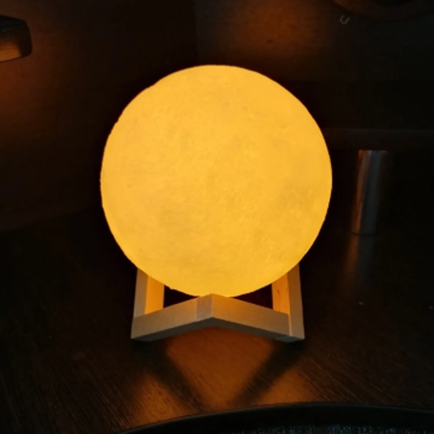 6031 3D Power Moon Lamp with Touch Control Adjust Brightness