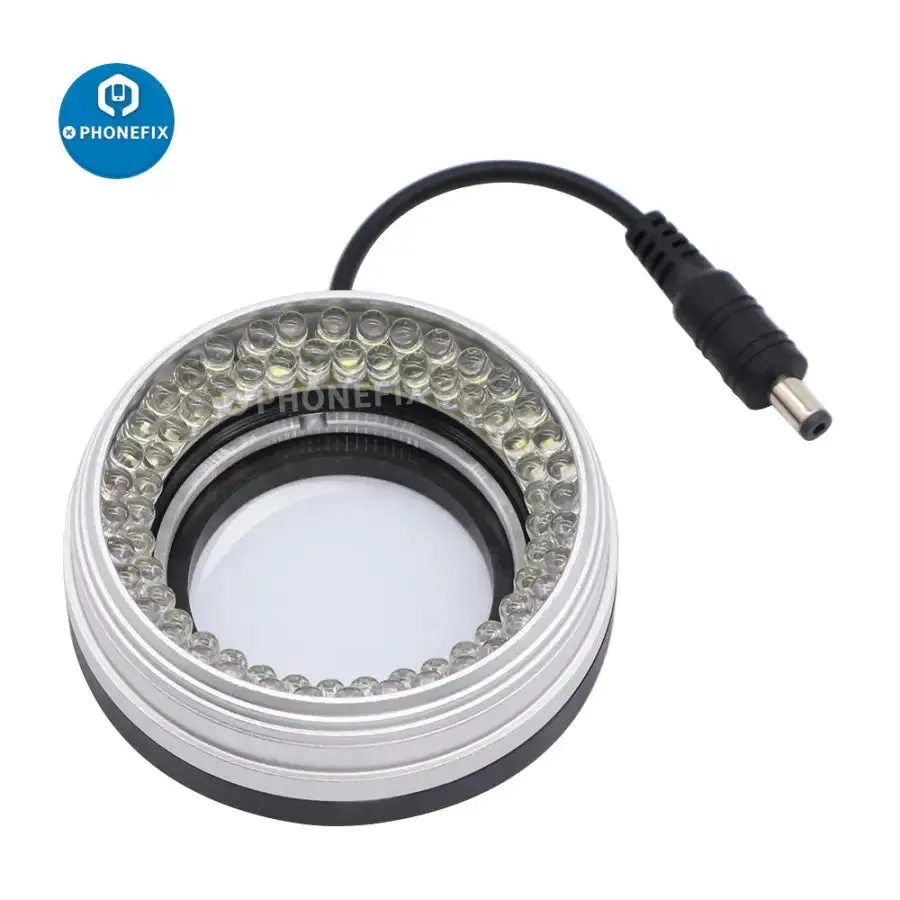 72pcs LED Ring Light for Microscopes - Adjustable Illuminator Lamp