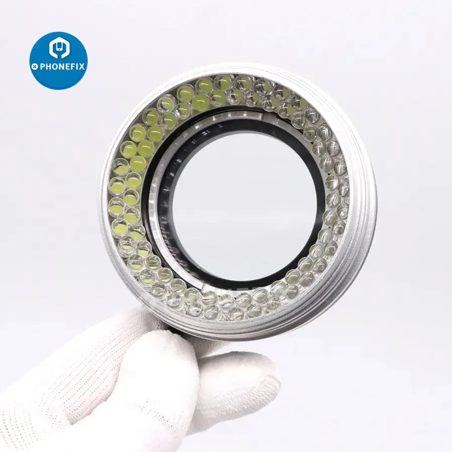 72pcs LED Ring Light for Microscopes - Adjustable Illuminator Lamp