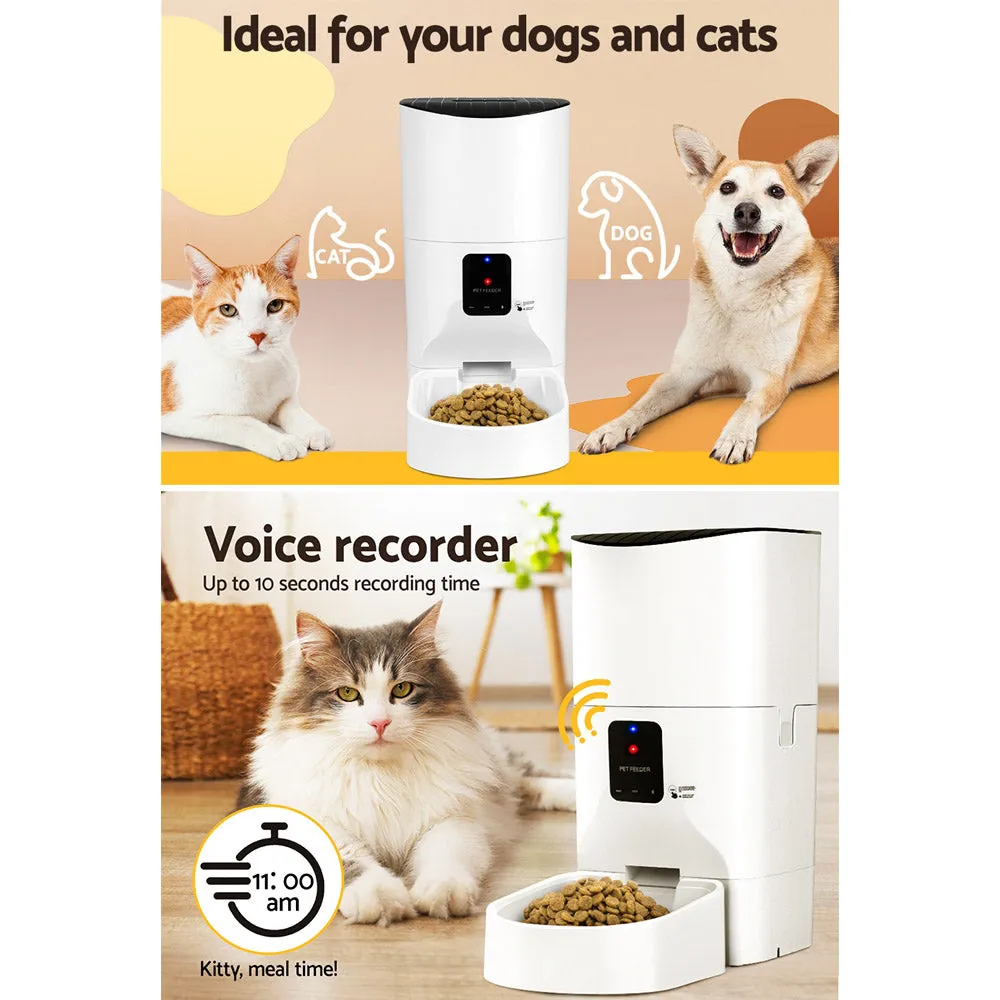 9L Smart Automatic Pet Feeder Wifi Control for Cats & Dogs i.Pet