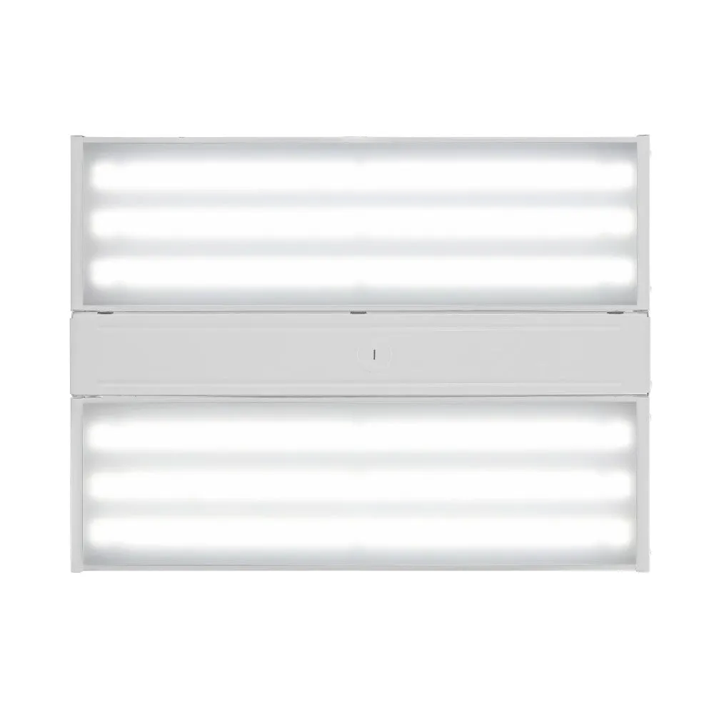 Abra 23.75 in. 220-Watt Integrated LED Motion Sensor Shop Light with 28600 Lumens 5000K, White