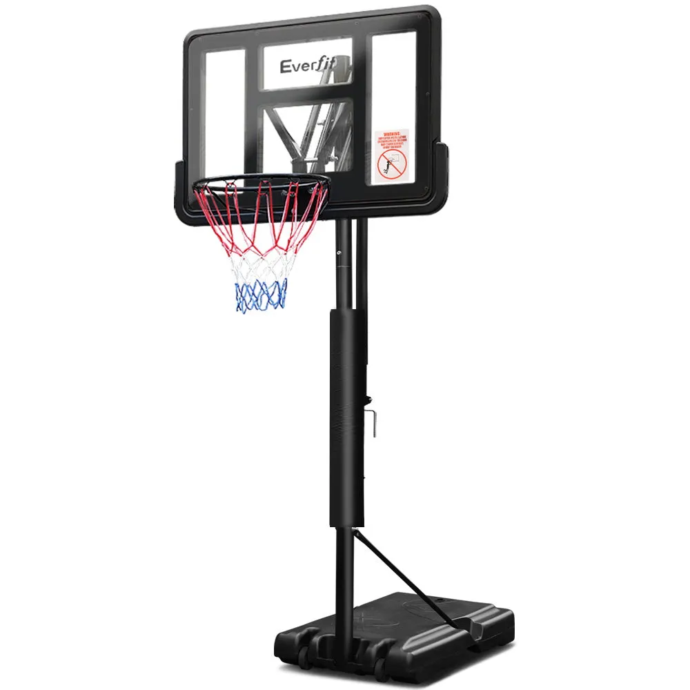 Adjustable 3.07m Basketball Hoop System with Wheels | Everfit