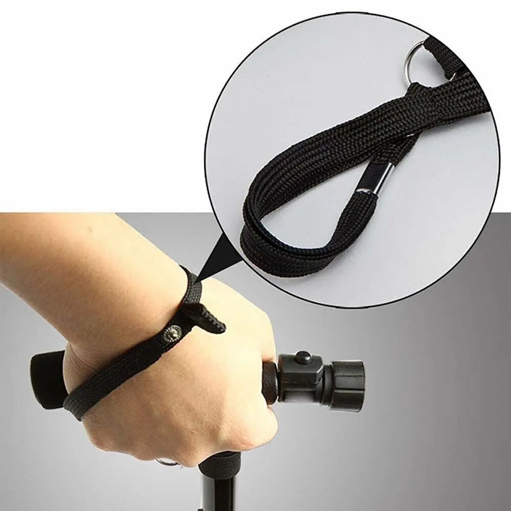 Adjustable Folding LED Walking Cane with Ergonomic Handle