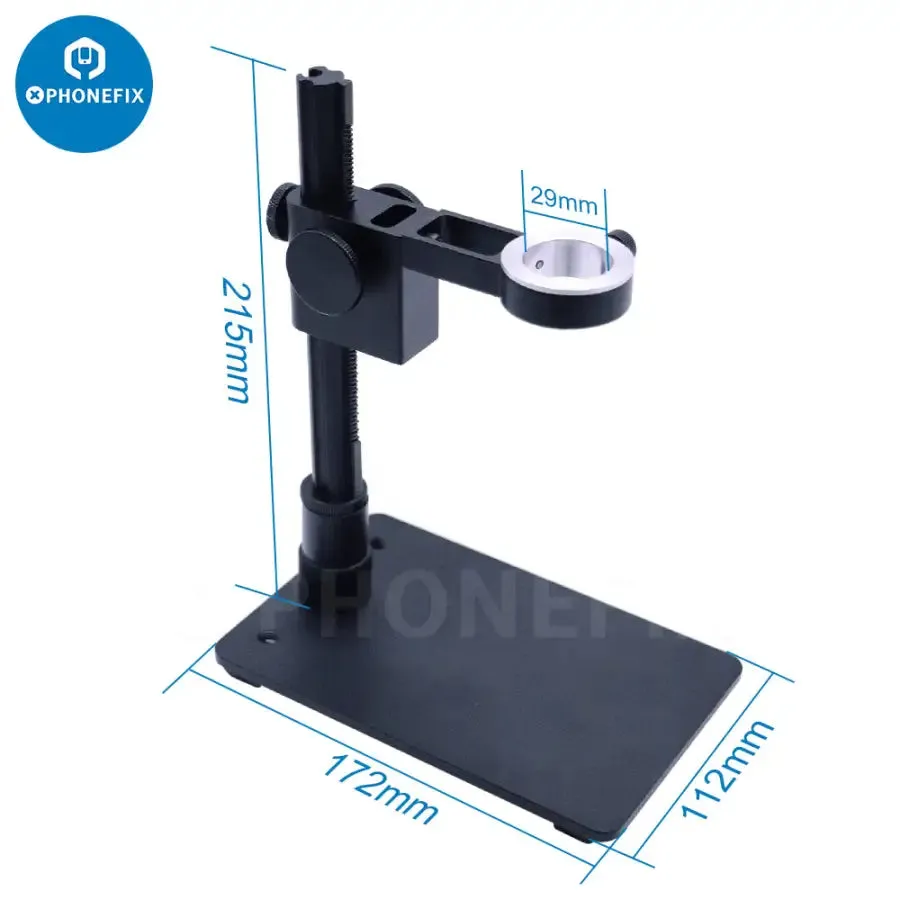 Aluminum Alloy USB Digital Microscope Stand Portable Holder Support Bracket