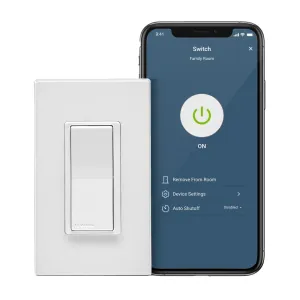 Amba ATW-SS Smart Switch - Wifi enabled - White