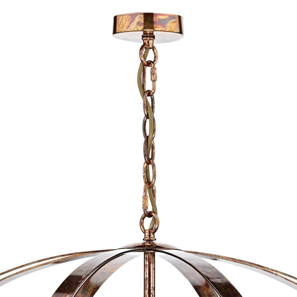 Antequera 6 Light Pendant - Copper