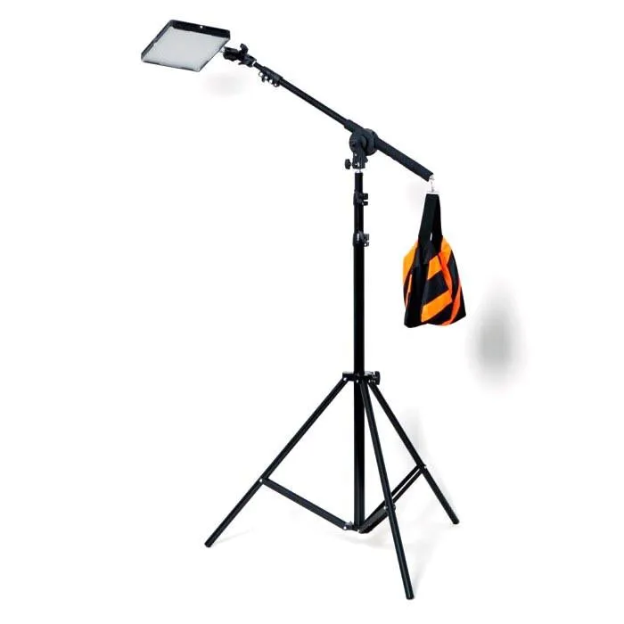 Aputure AL-528 (H528) LED Video Continuous Portable Lighting Kit with Boom