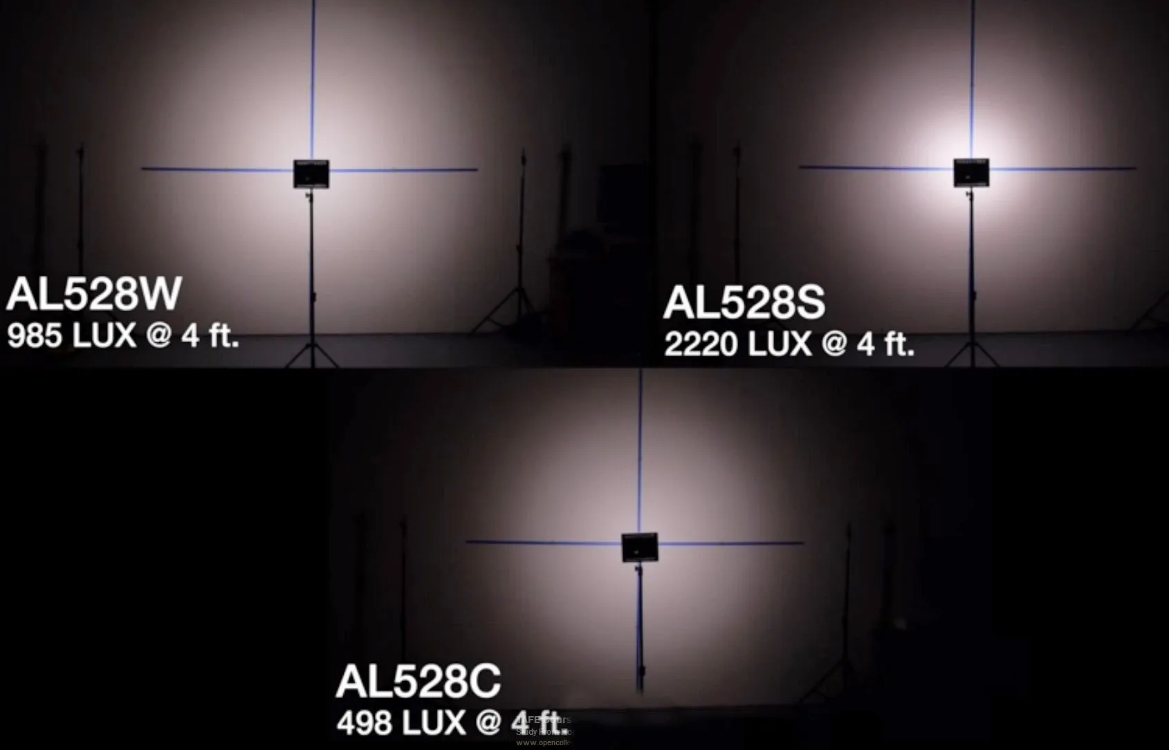 Aputure AL-528 (H528) LED Video Continuous Portable Lighting Kit with Boom