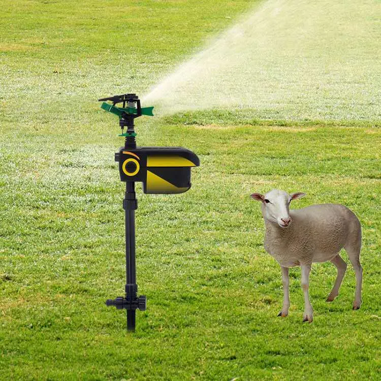 Automatic Motion-Activated Animal Repellent Garden Sprinkler - Animal Sensor Outdoor Lawn Yard Water Sprinkler