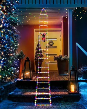 Christmas Holiday LED Solar Ladder Light #6995