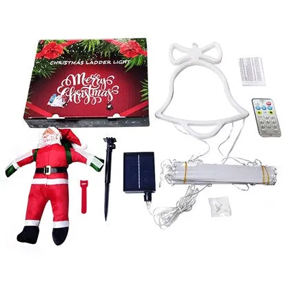 Christmas Holiday LED Solar Ladder Light #6995