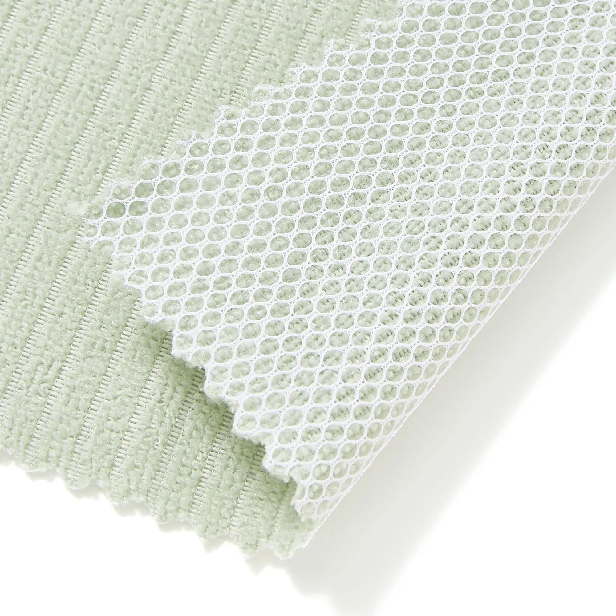 Cleaning Cloth Microfiber Mesh Green