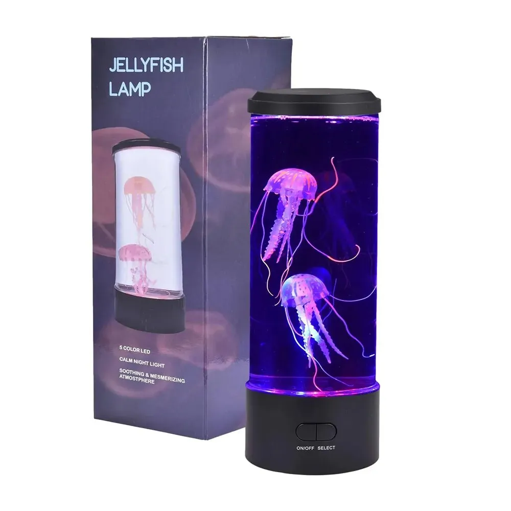 Color Changing Jellyfish Lamp - LED Jellyfish Aquarium Table Night Light