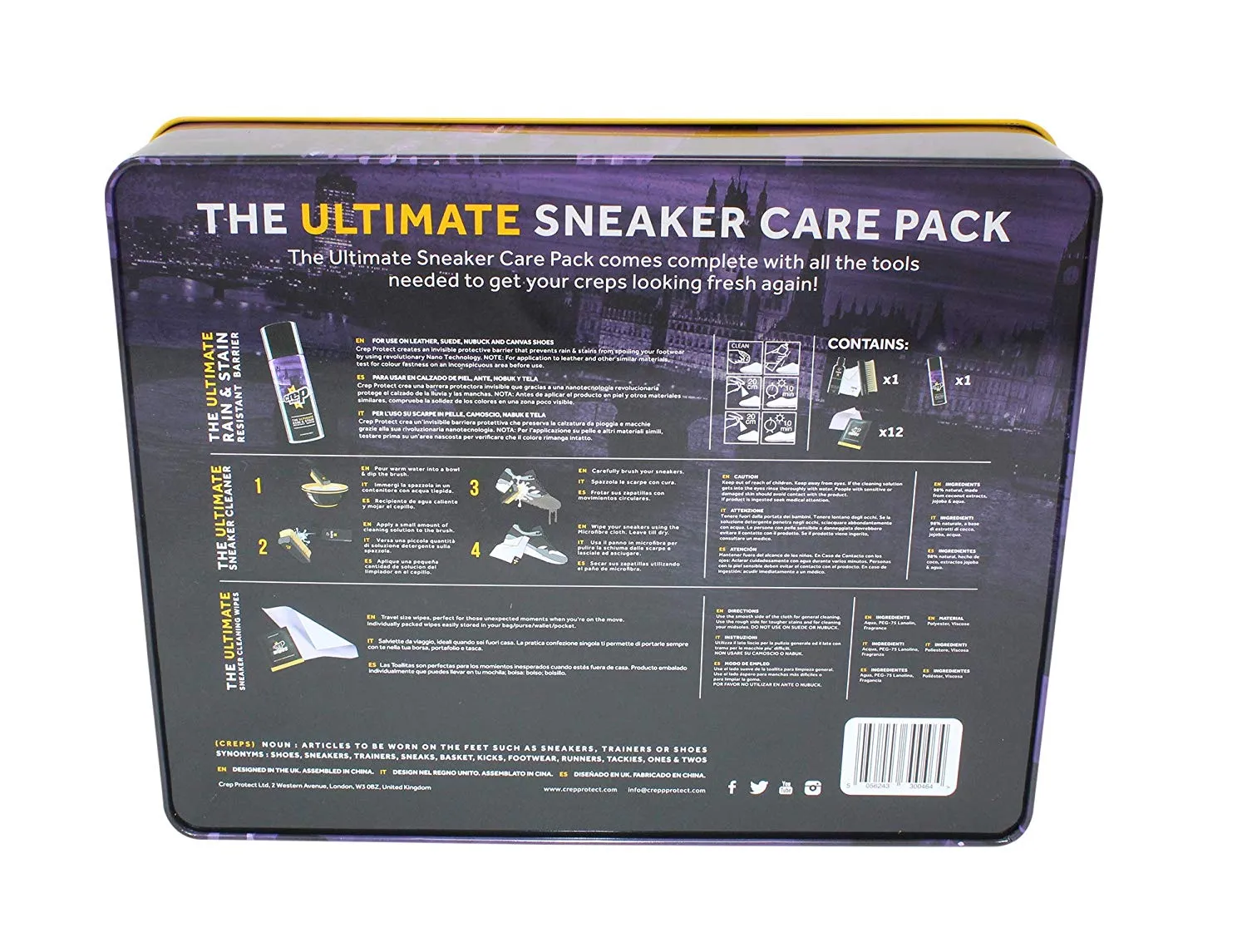 Crep Protect Ultimate Sneaker Care Pack Black