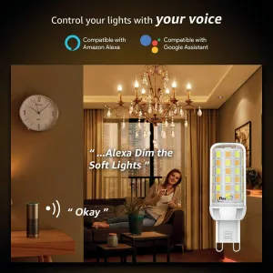 FluxTech – Wi-Fi Smart Dimmable CCT Colour G9 Bulb - 2nd Generation Upgraded Version