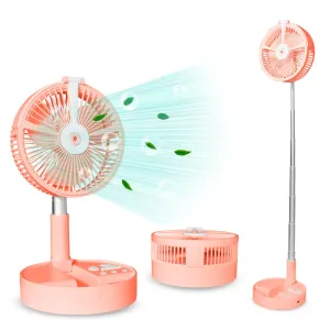 Folding Portable Mini Fan - Night Light