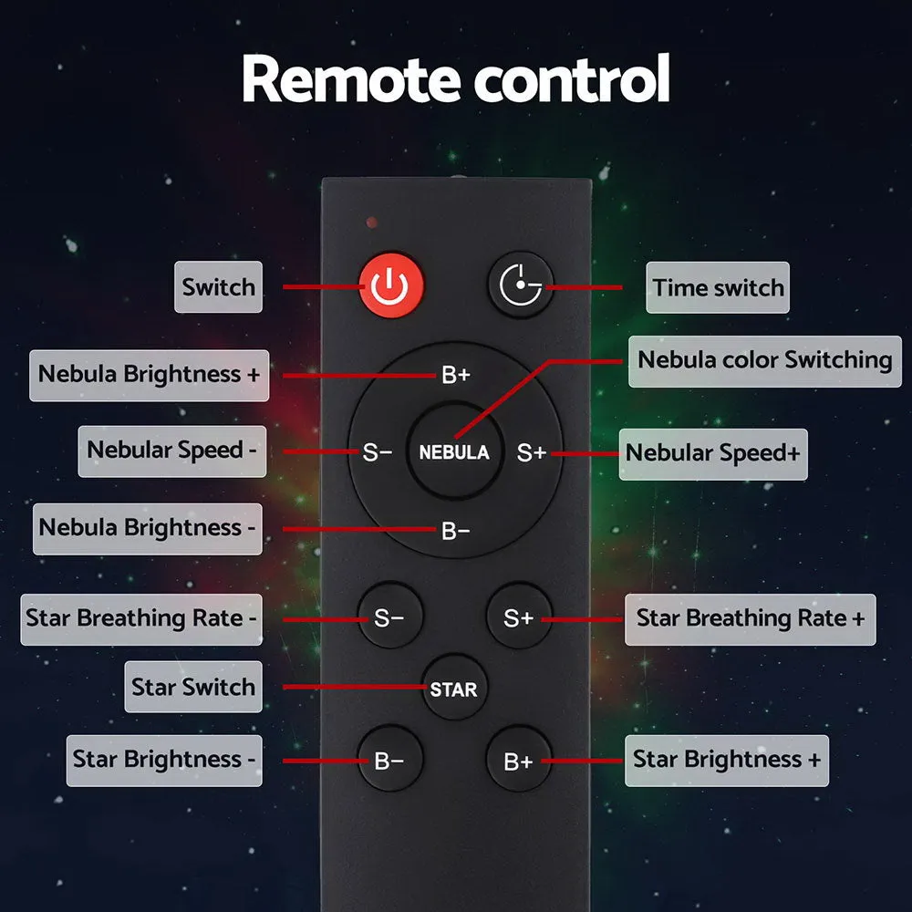 LED Astronaut Starry Sky Projector with Laser & Remote - Gardeon