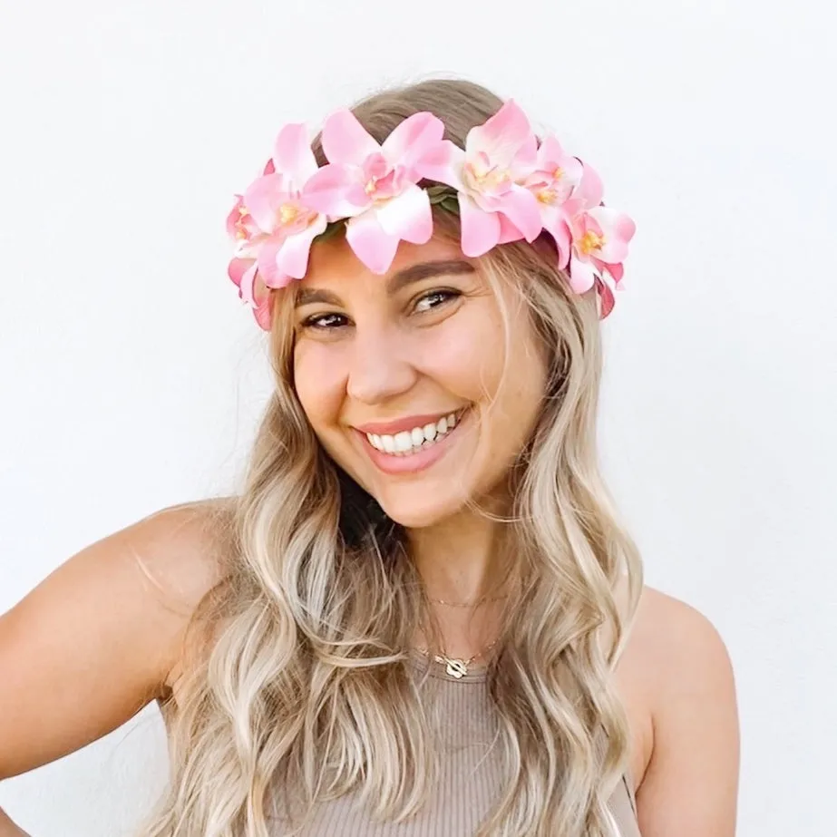 LED Light-Up Flower Crowns