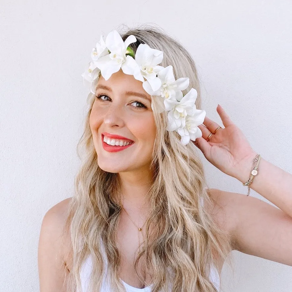 LED Light-Up Flower Crowns