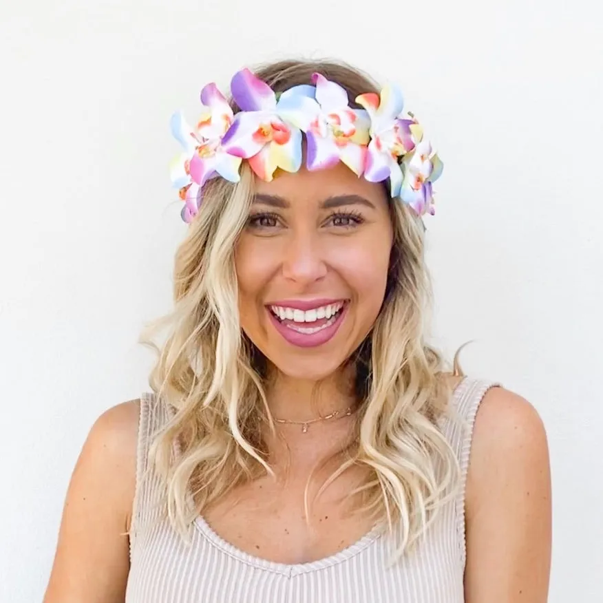 LED Light-Up Flower Crowns