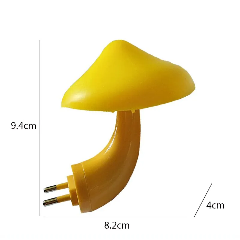 Led Mushroom Animal Nightlight with Auto Control Sensor