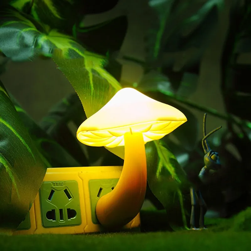 Led Mushroom Animal Nightlight with Auto Control Sensor