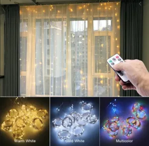 LED USB Powered  Curtain lights