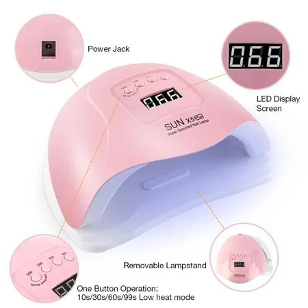 LED/UV Nail Lamp 80W