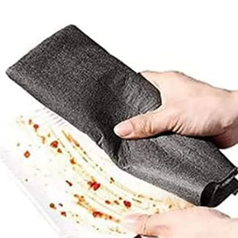 Microfiber Thickened Cleaning Cloth Non-Scratch Reusable Rag