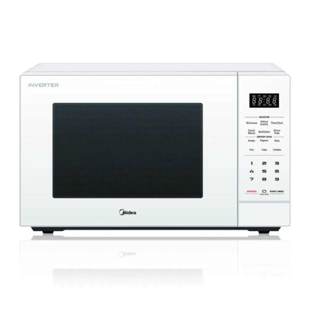 Midea 34L Inverter Microwave Oven Energy saving 1200W Fast cooking MMW34IN/MMW34WH-K