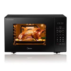 Midea 34L Inverter Microwave Oven Energy saving 1200W Fast cooking MMW34IN/MMW34WH-K