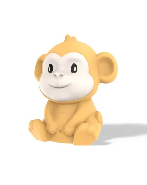 Mini Battery LED Night Light - Baby Monkey