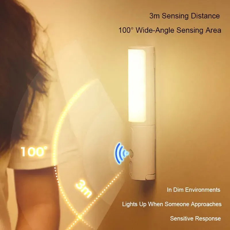 Nordic Simple Intelligent LED Human Body Automatic Sensing Night Light