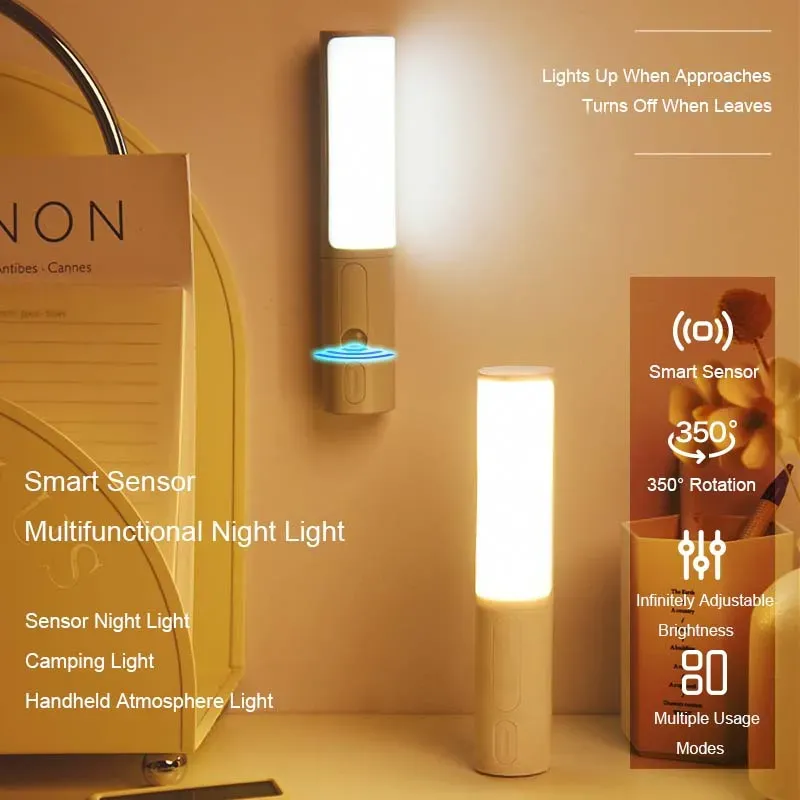 Nordic Simple Intelligent LED Human Body Automatic Sensing Night Light