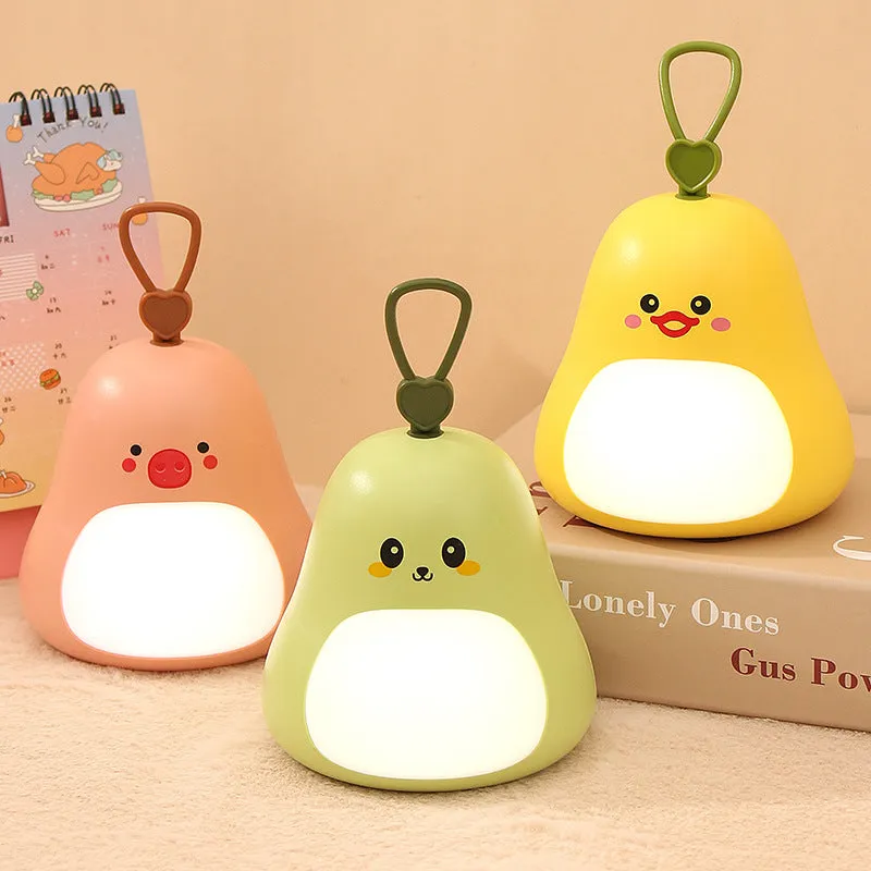 Pear Shape Color Changing Table Lamp