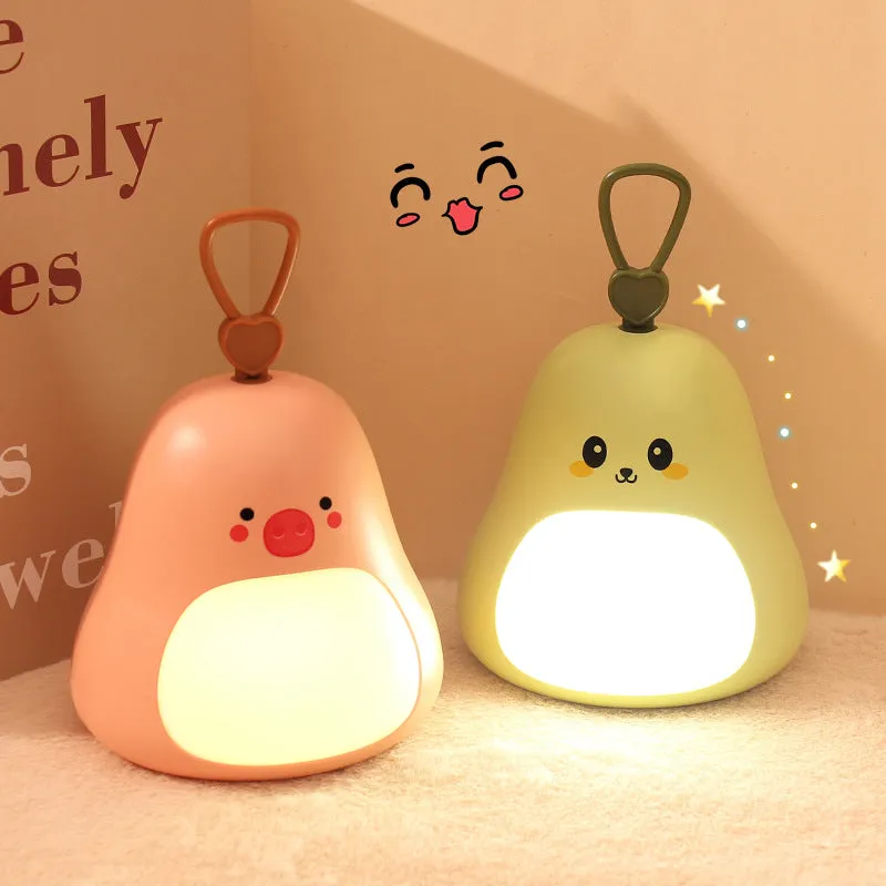 Pear Shape Color Changing Table Lamp