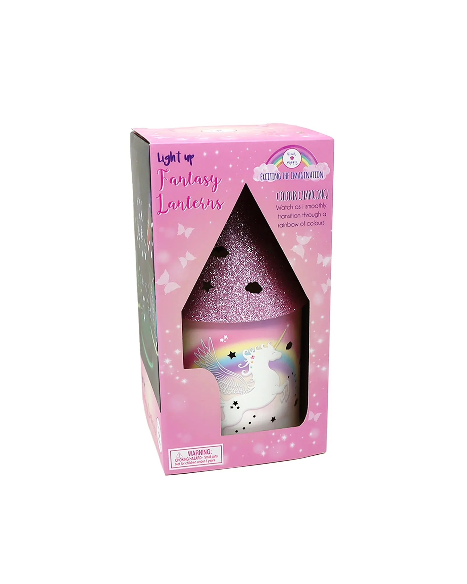 Pink Poppy Unicorn Dreamer Colour Changing Lantern