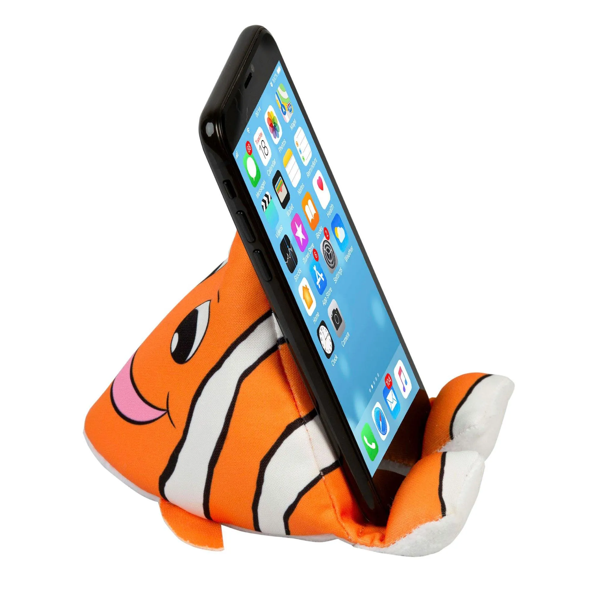 Plusheez Mobile Phone Holder (Clown Fish)