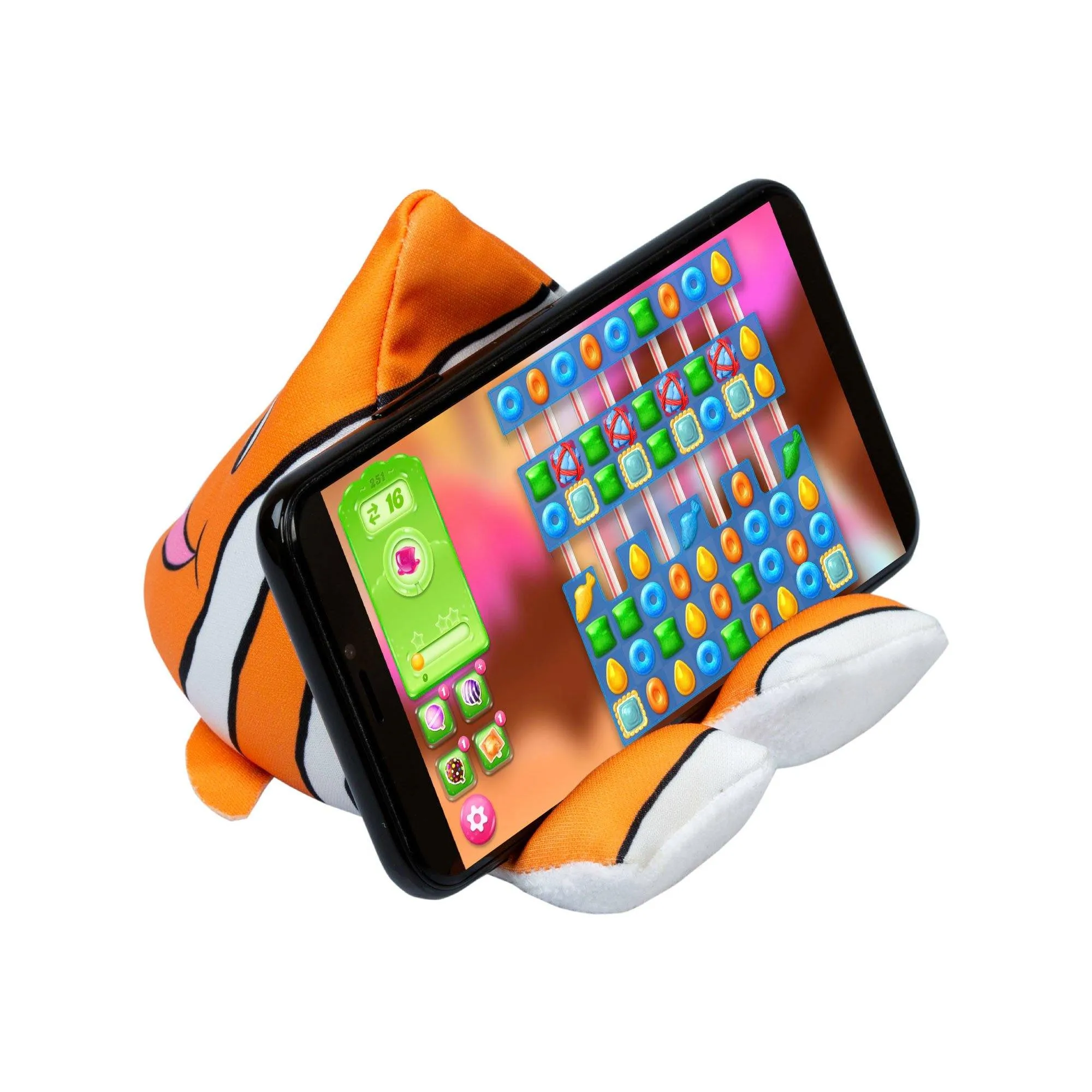 Plusheez Mobile Phone Holder (Clown Fish)