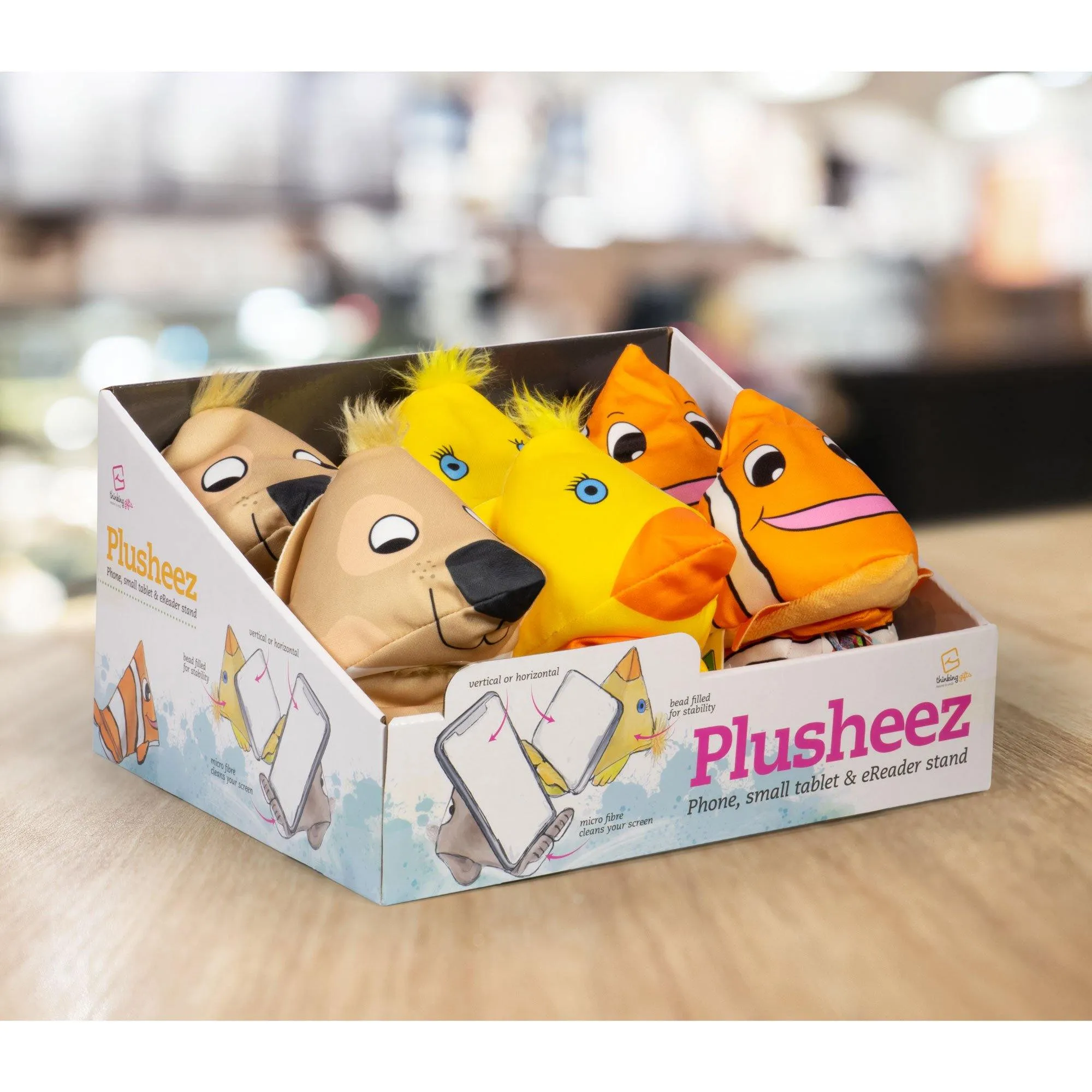 Plusheez Mobile Phone Holder (Clown Fish)