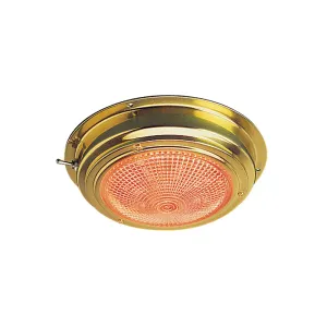 Sea-Dog Brass LED Day/Night Dome Light - 5 Lens [400358-1]