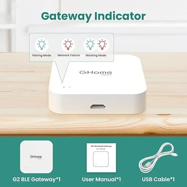 Smart Bluetooth Gateway GHomeSmart® G2