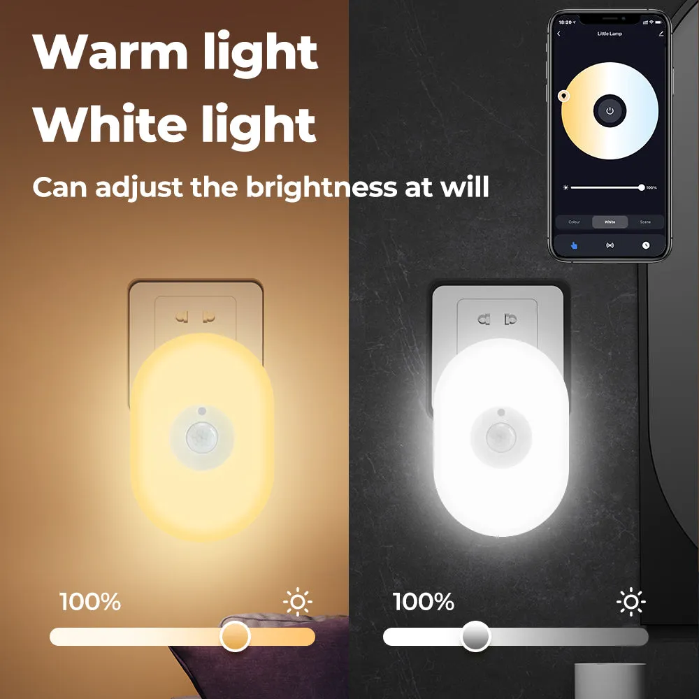 SMATRUL Tuya Wifi Dimmable Night Light with PIR Motion Sensor