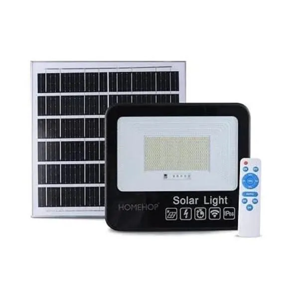 Solar Automatic LED Flood light For Home, Garden And Outdoor With Remote Control (Renewed, 120W)