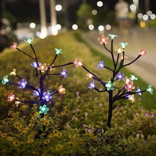 Solar Sakura Flower Tree Lights