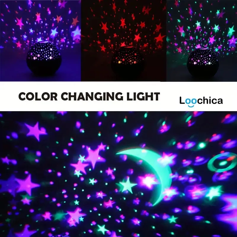 Soothing Starry Sky Projector Lamp